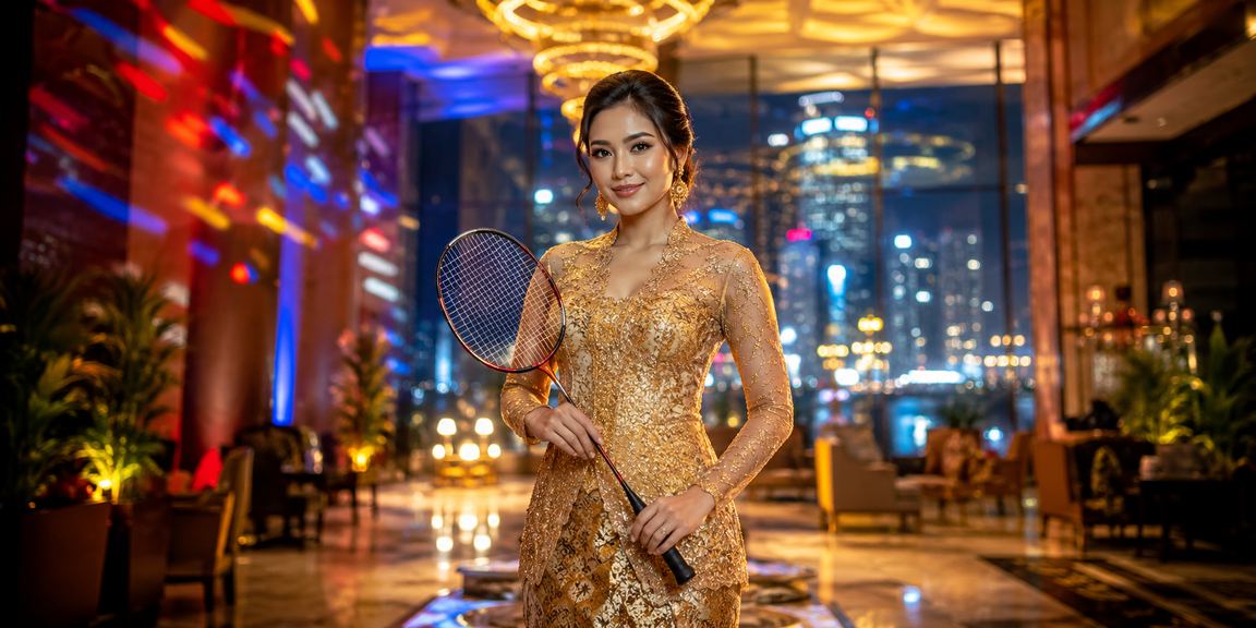 Suasana hiburan kasino di Johor Bahru dengan pakaian Kebaya