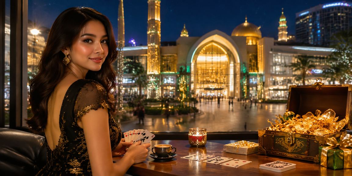 Permainan rummy Hari Raya bergaya Melayu di Selangor Malaysia